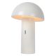 Lucide 15599/06/31 - LED Ściemnialna lampa stołowa FUNGO LED/7,5W/230V biała