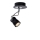 Lucide 16955/05/30 - LED Ściemnialne oświetlenie punktowe SAMBA 1xGU10/4,5W/230V czarne