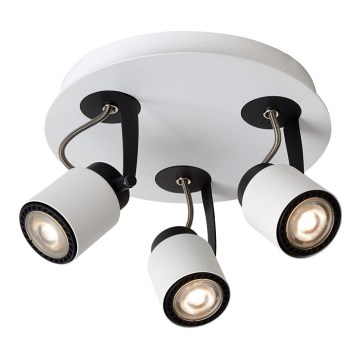Lucide 17989/15/31 - LED Oświetlenie punktowe ściemnialne DICA LED 3xGU10/5W/230V białe