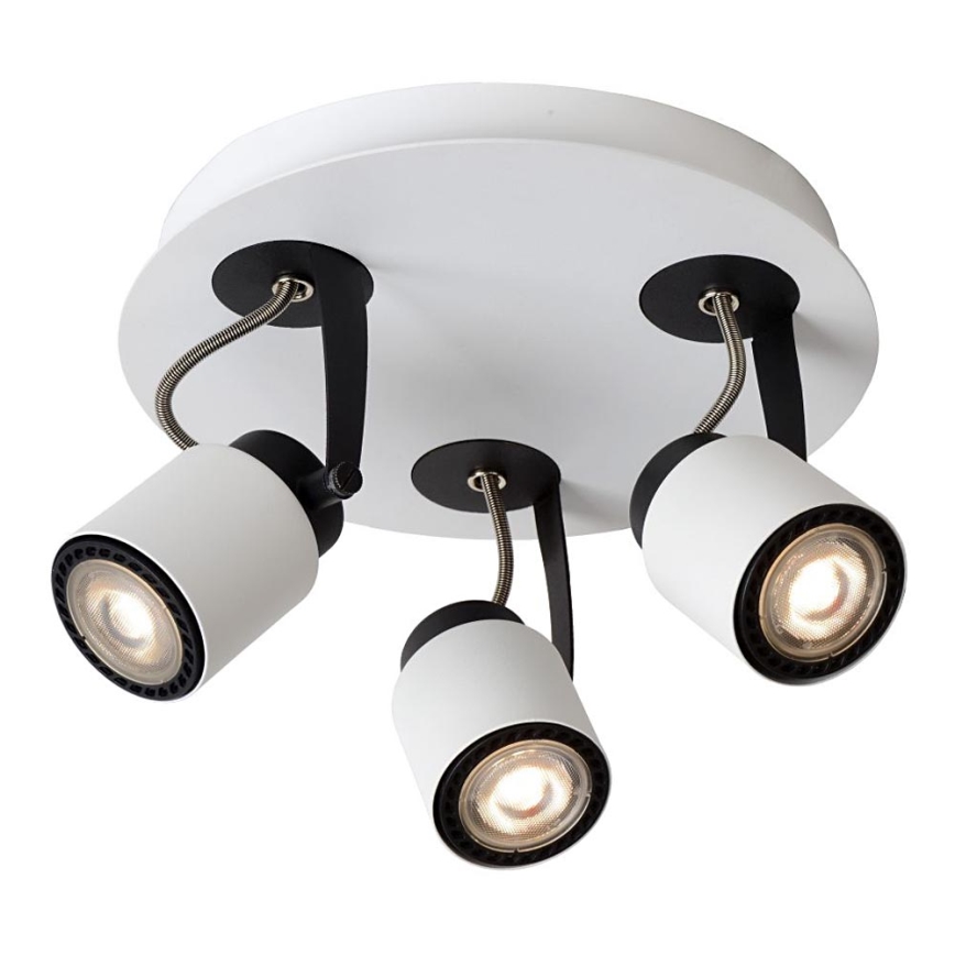 Lucide 17989/15/31 - LED Oświetlenie punktowe ściemnialne DICA LED 3xGU10/5W/230V białe
