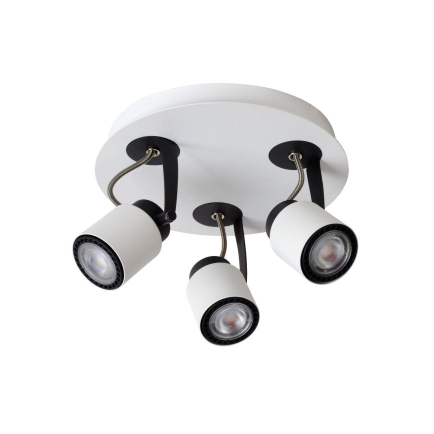 Lucide 17989/15/31 - LED Oświetlenie punktowe ściemnialne DICA LED 3xGU10/5W/230V białe