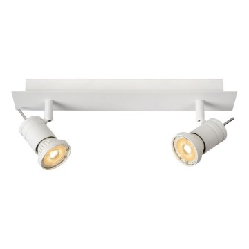 Lucide 17990/10/31 - LED Oświetlenie punktowe TWINNY-LED 2xGU10/4,5W/230V białe