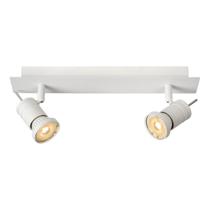 Lucide 17990/10/31 - LED Oświetlenie punktowe TWINNY-LED 2xGU10/4,5W/230V białe
