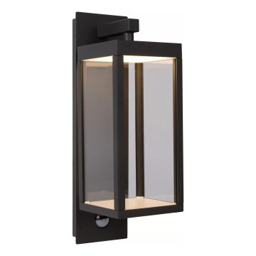 Lucide 28861/10/30 - Kinkiet zewnętrzny z czujnikiem CLAIRETTE LED/15W/230V IP54