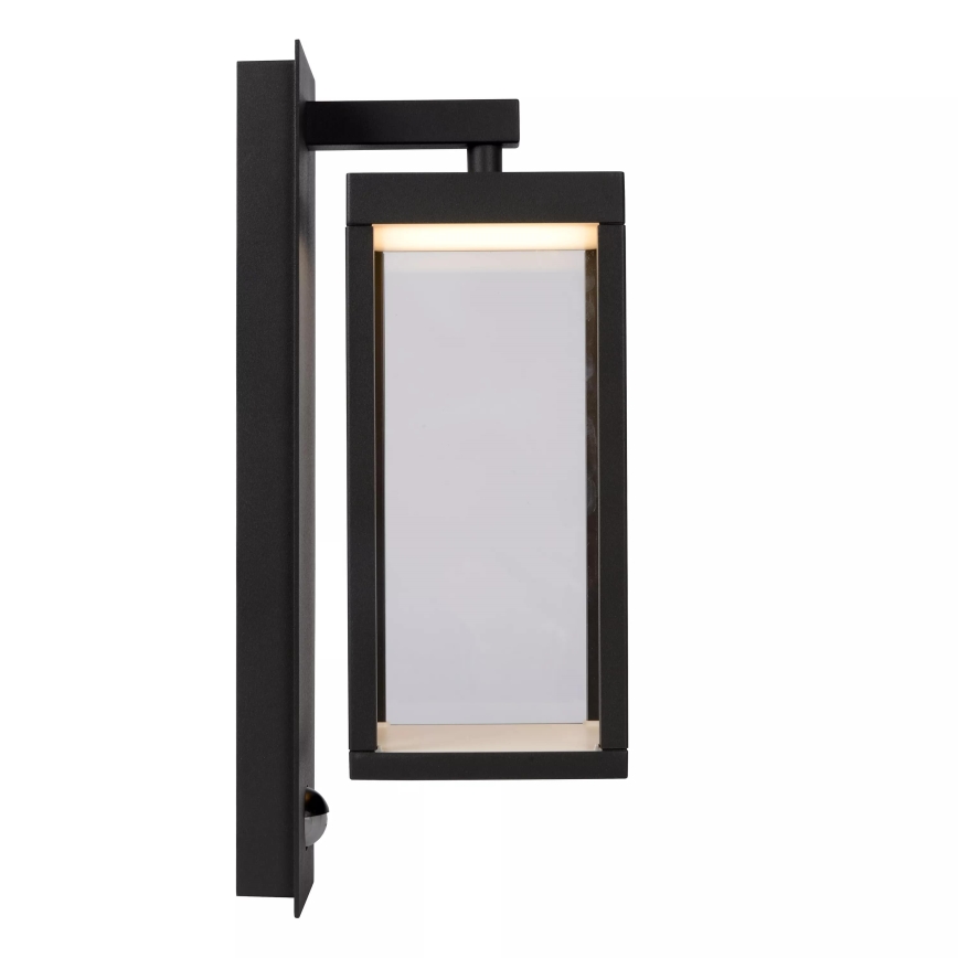 Lucide 28861/10/30 - Kinkiet zewnętrzny z czujnikiem CLAIRETTE LED/15W/230V IP54