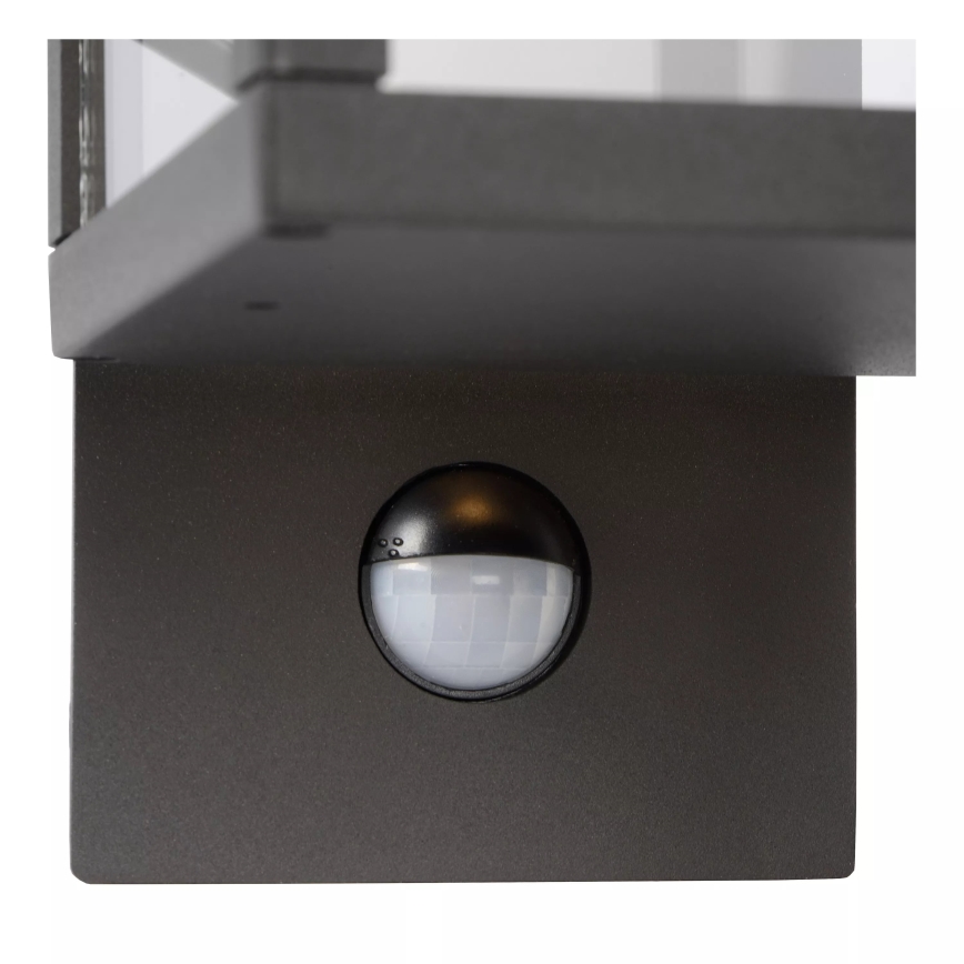 Lucide 28861/10/30 - Kinkiet zewnętrzny z czujnikiem CLAIRETTE LED/15W/230V IP54