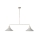 Lucide 31320/02/21 - Lampa wisząca BERKLEY 2xE27/60W/230V biala patyna
