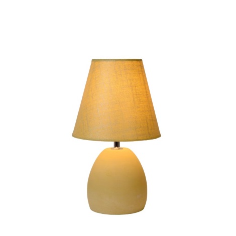 Lucide 34502/81/34 - Lampa stołowa SOLO 1xE14/40W/230V żółty