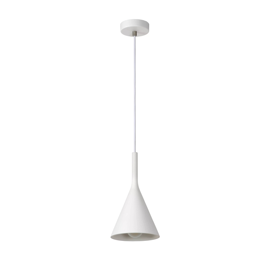 Lucide 35406/16/31 - Lampa wisząca GIPSY 1xE27/40W/230V białe