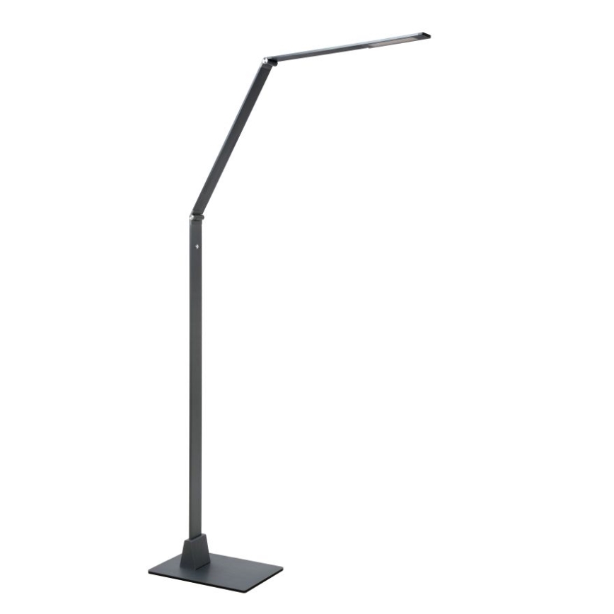 Lucide 35700/10/36 - LED Lampa podłogowa FLATT LED/10W/230V szara