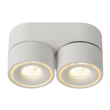 Lucide 35911/16/31 - LED Ściemniane światło punktowe YUMIKO 2xLED/8W/230V białe