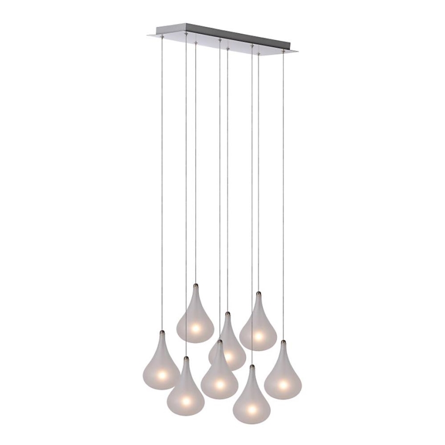 Lucide 70434/28/67 -  Lampa wisząca  TEARS 8xG4/20W/230V