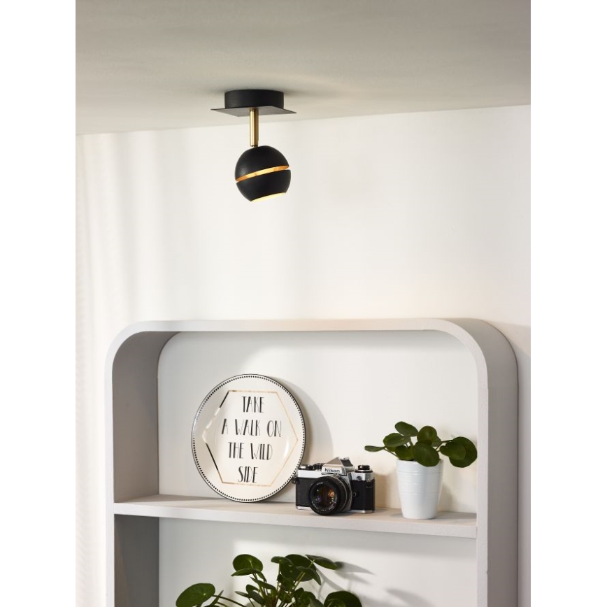 Lucide 77975/05/30 - Oprawa punktowa BINARI LED/5W/230V czarna