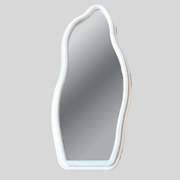 Lustro ścienne 120x50 cm biały
