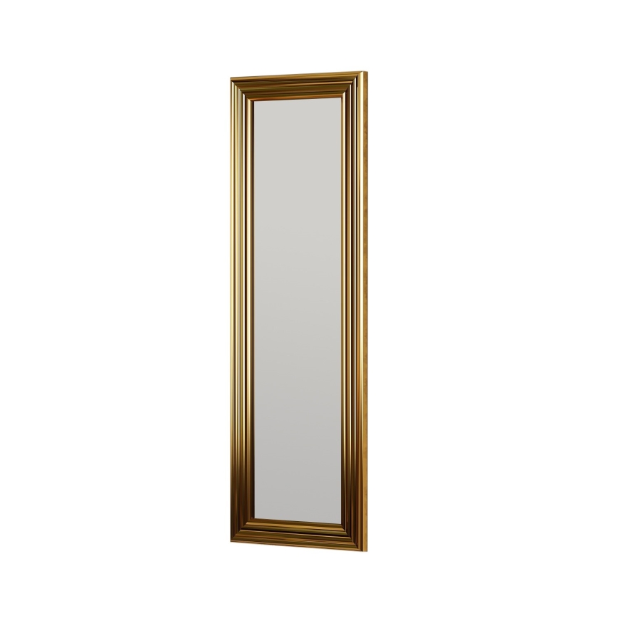 Lustro ścienne BOSS 90x30 cm złote
