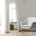 Lustro ścienne CHEVAL 105x40 cm białe
