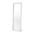 Lustro ścienne FIONA 96x36 cm białe