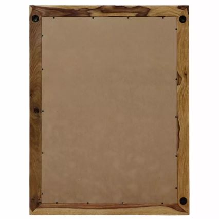 Lustro ścienne RAMI 120x90 cm lite drewno/palisander