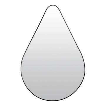 Lustro ścienne RIVERSIDE 90x60 cm czarne