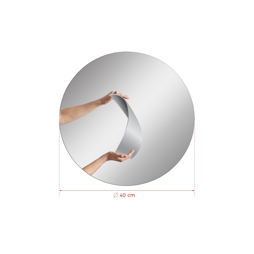 Lustro ścienne ROUND o średnicy 40 cm