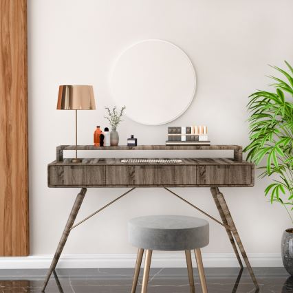 Lustro ścienne ROYAL śr. 59 cm białe