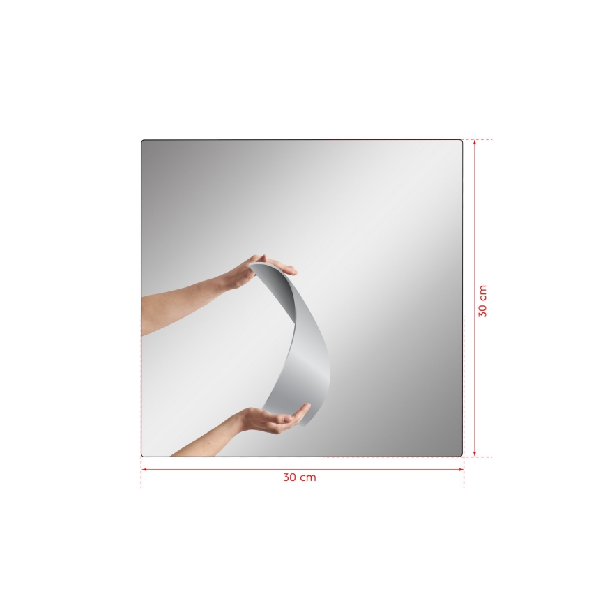 Lustro ścienne SQUARE 30x30 cm