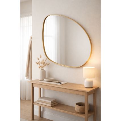 Lustro ścienne TAMPA 71x70 cm złote