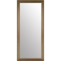 Lustro ścienne ZINA 118x38 cm mosiężne