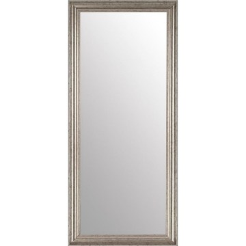 Lustro ścienne ZINA 118x38 cm srebrne