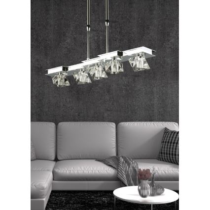 LUXERA 1546 - Lampa wisząca BAIKO 5xG9/33W/230V