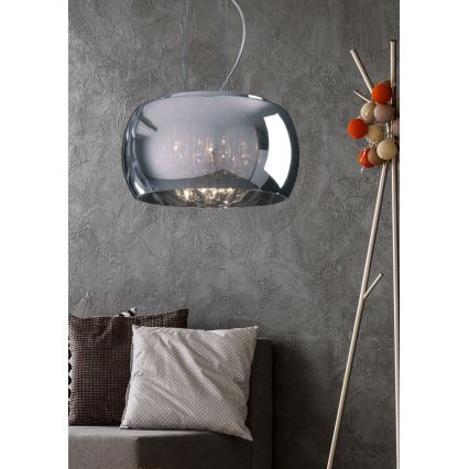 LUXERA 46011 - Lampa wisząca SPHERA 5xG9/33W/230V