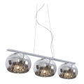 LUXERA 46039 - Lampa wisząca SPHERA 3xG9/75W/230V