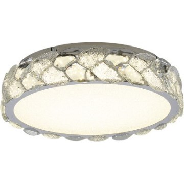 LUXERA 46153 - Lampa sufitowa LED LARUNA LED/32W/230V 4000K Ø 40 cm chrom matowy