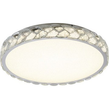 LUXERA 46154 - Lampa sufitowa LED LARUNA LED/43W/230V 4000K Ø 60 cm matowy chrom