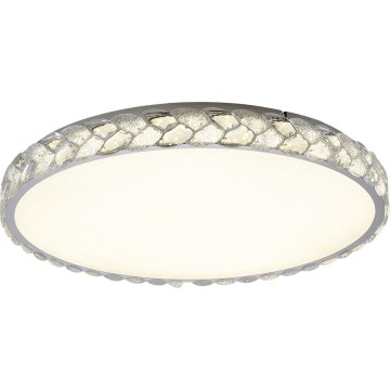LUXERA 46155 - Oprawa sufitowa LED LARUNA LED/85W/230V 4000K śr. 80 cm matowy chrom