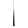 LUXERA 48002 - Lampa wisząca EBONY 1xG9/33W/230V