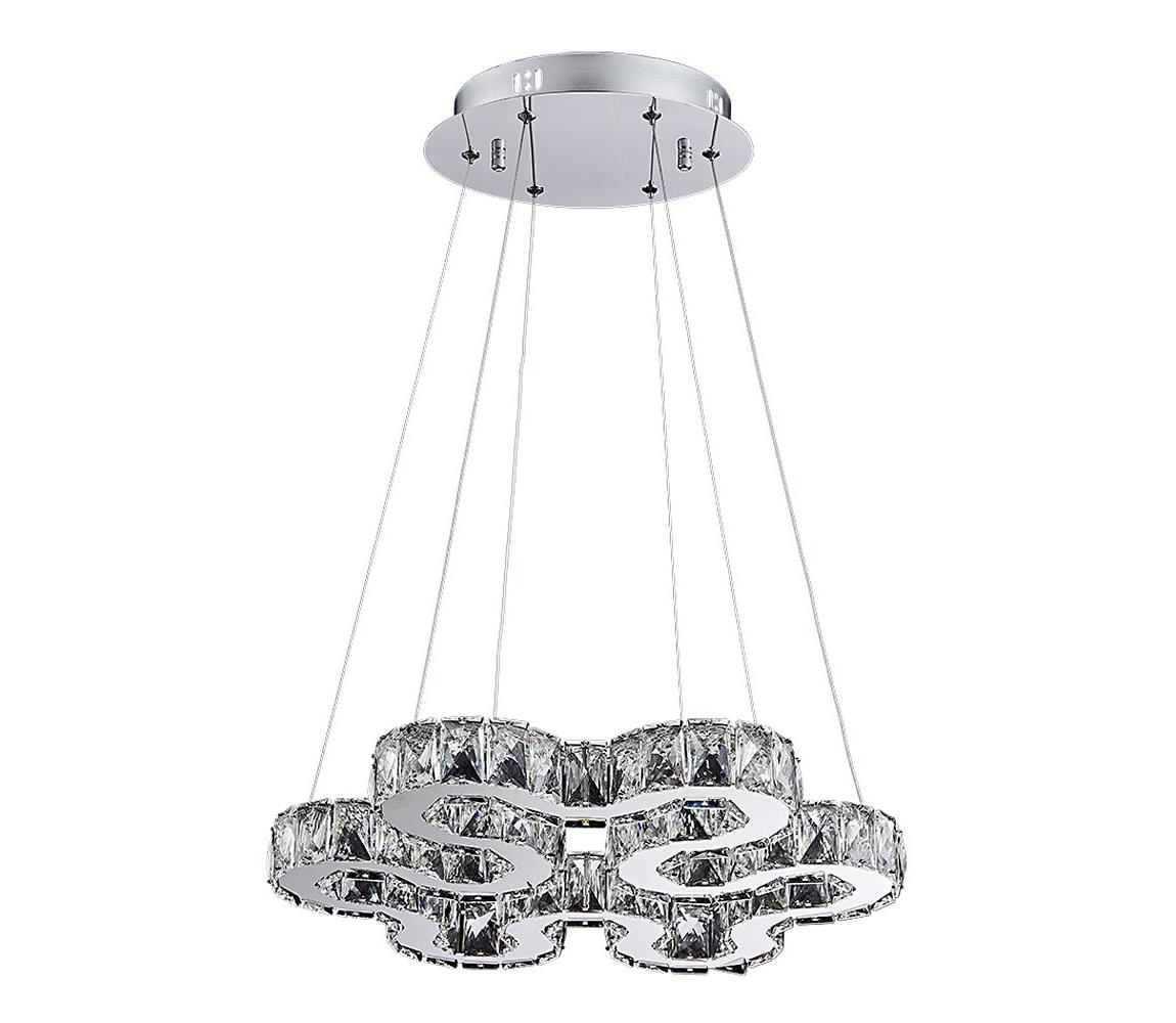 LUXERA 62422 - LED Żyrandol kryształowy STRADA LED/30W/230V