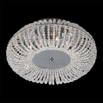 Luxera 64308 - Plafon TRISTAN 9xG4/20W/230V