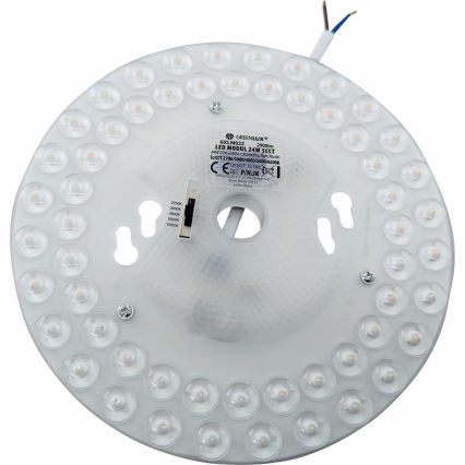 Magnetyczny moduł LED/12W/230V śr. 12,5 cm 2700/3000/4000/5000/6500K