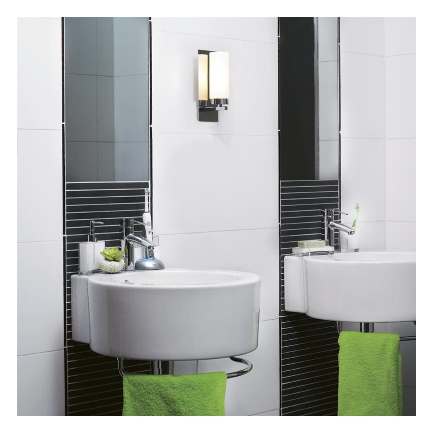 Markslöjd 102476 - Kinkiet łazienkowy NORRSUNDET 1xE14/40W/230V IP44