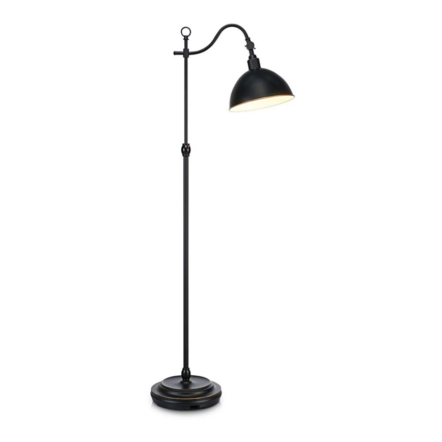 Markslöjd 104346 - Lampa podłogowa EKELUND 1xE27/40W/230V czarna