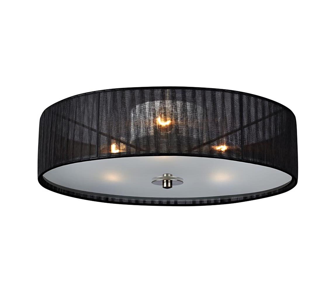 Markslöjd 104884 - Plafon BYSKE 3xE14/40W/230V czarny