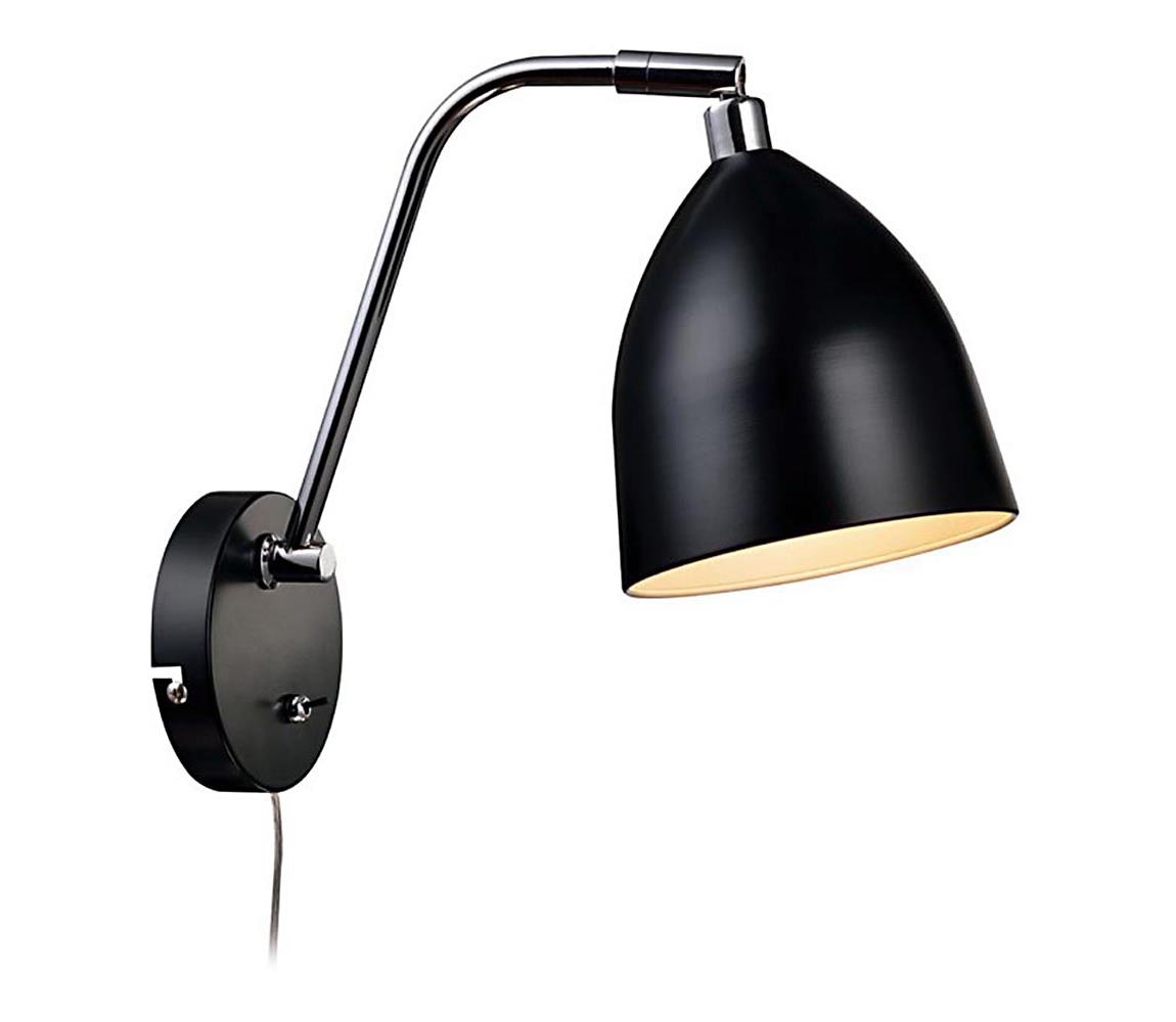 Markslöjd 105027 - Kinkiet HAMINA 1xE27/40W/230V czarny