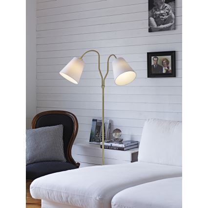 Markslöjd 105274 - Lampa podłogowa MODENA 2xE27/60W/230V