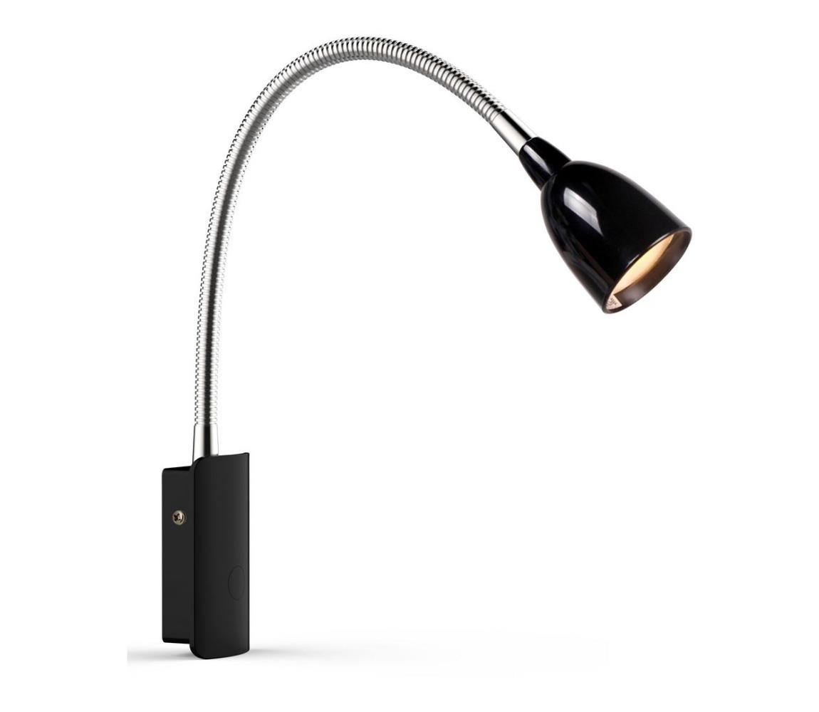 Markslöjd 105940 - LED Lampka ścienna TULIP LED/2,5W/230V czarny