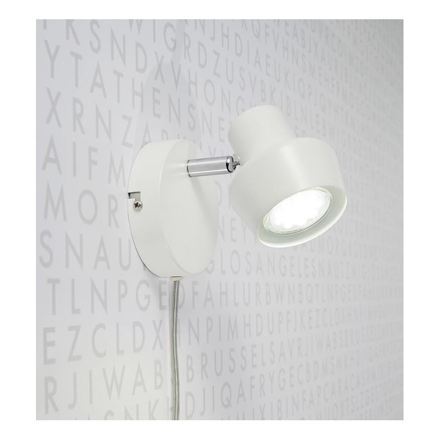 Markslöjd 106083 - Kinkiet URN 1xGU10/35W/230V biały