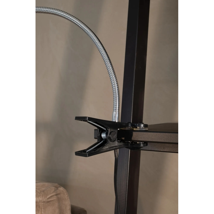 Markslöjd 106092 - LED Lampa stołowa z klipsem TULIP LED/3W/230V czarny