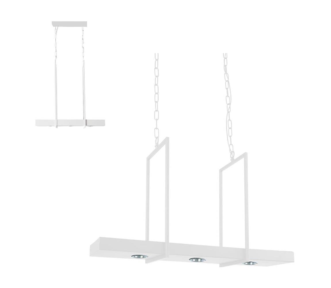 Markslöjd 106124 - LED Żyrandol ściemnialny na łańcuchu TRAY 3xLED/3W/230V biały