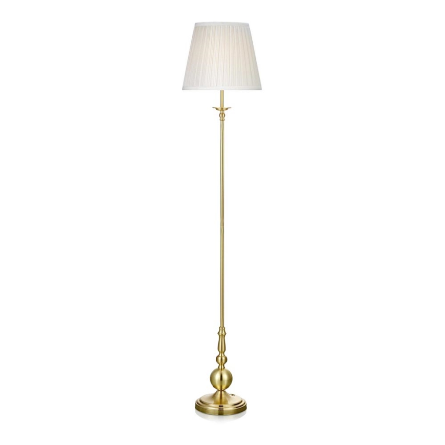 Markslöjd 106322 - Lampa podłogowa IMPERIA 1xE27/60W/230V mosiądz