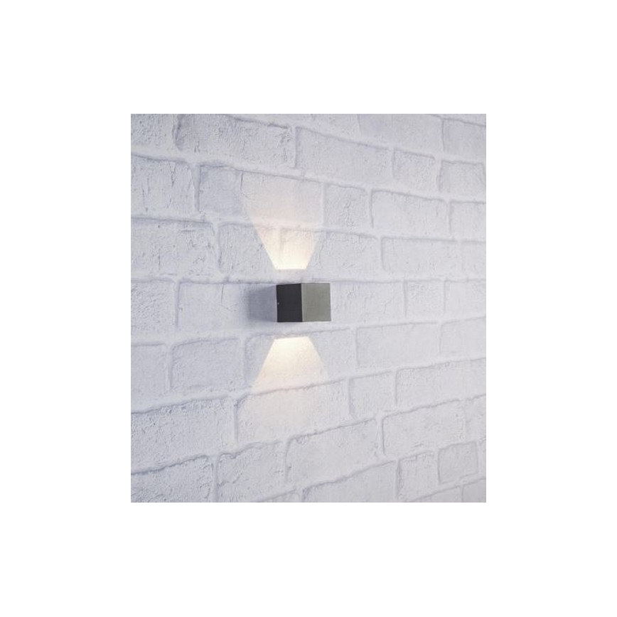 Markslöjd 106521 - LED Oświetlenie zewnętrzne ARGOS LED/4W/230V IP44 szare